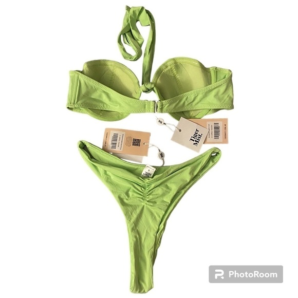 Tiger MIST Rosaline Bikini Set In Apple Medium Top Small Bottom - Picture 7 of 10